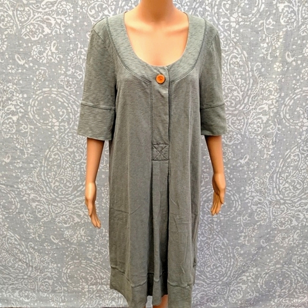 The Territory Ahead Cotton Minimalist Dress
